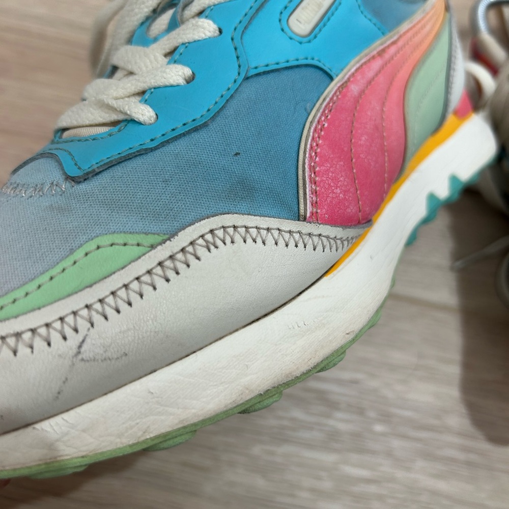 Puma Rider FV Summer Ombré Sneakers Youth Size 6 - Picture 9 of 12